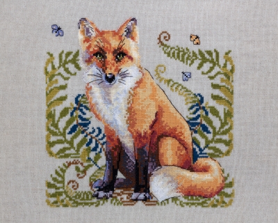 The Fox - A (Aida fabric) The Fox - A (Aida fabric)
